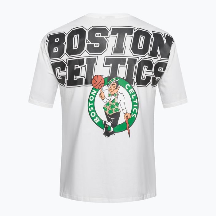 Футболка чоловіча New Era NBA Large гraphic BP OS Tee Boston Celtics white 9